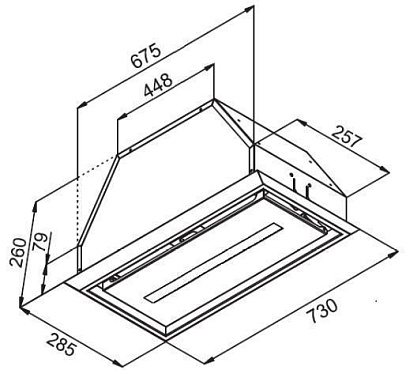 Кухонная вытяжка Kuppersberg INBOX 73 X (нержавеющая сталь) preview 5