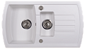 Мойка Kuppersberg ALBA 1.5B 1D WHITE ALABASTER (гранит, 86 см)