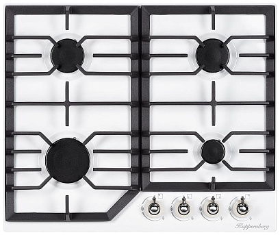 Варочная панель Kuppersberg FS 601 W Silver (61 см, белый) preview 1