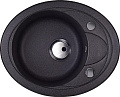 Мойка Kuppersberg CAPRI 1B 1D S BLACK (гранит, 58 см)