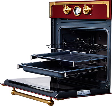 Духовой шкаф Kuppersberg RC 699 BOR Bronze (бордовый) preview 3