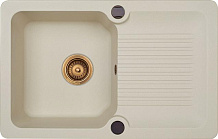 Мойка Kuppersberg ANCONA 1B 1D ECRU (гранит, 78 см)
