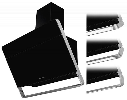 Кухонная вытяжка Kuppersberg AMSCH 90 B (черное стекло) preview 4