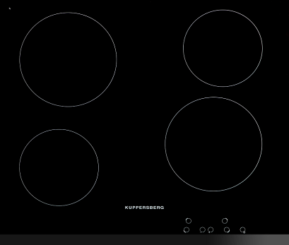 Варочная панель Kuppersberg FA6VI01M (58 см, черный) preview 1