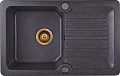 Мойка Kuppersberg ANCONA 1B 1D BLACK (гранит, 78 см) Мойка Kuppersberg ANCONA 1B 1D BLACK (гранит, 78 см)