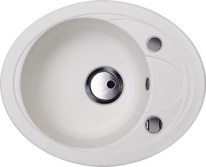 Мойка Kuppersberg CAPRI 1B 1D S WHITE ALABASTER (гранит, 58 см) фото 1 Мойка Kuppersberg CAPRI 1B 1D S WHITE ALABASTER (гранит, 58 см) preview 1