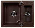 Мойка Kuppersberg MODENA 1.5B CHOCOLATE (гранит, 61.5 см)