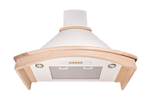 Кухонная вытяжка Kuppersberg TAIS 90 WM B (окрашенная сталь + массив дерева)