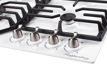 Варочная панель Kuppersberg FS 603 W Silver (61 см, белый) preview 3