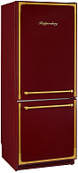 Холодильник Kuppersberg NRS 1857 BOR Bronze (185 см, бордо)