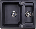 Мойка Kuppersberg MODENA 1.5B BLACK METALLIC (гранит, 61.5 см)