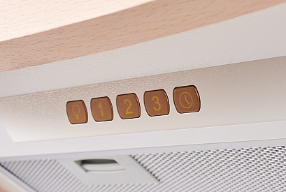 Кухонная вытяжка Kuppersberg MERION 60 CB (окрашенная сталь + массив дерева) preview 2