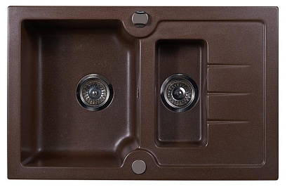 Мойка Kuppersberg MODENA 1.5B 1D CHOCOLATE (гранит, 78 см) preview 1