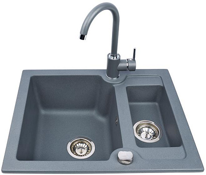 Смеситель Kuppersberg ARK KG CU 0520 GREY METALLIC preview 2