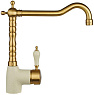 Смеситель Kuppersberg PARIS KG400 ECRU / BRONZE фото 1 Смеситель Kuppersberg PARIS KG400 ECRU / BRONZE preview 1