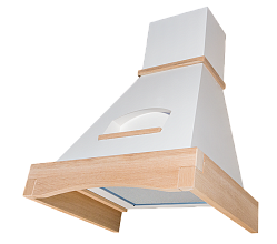 Кухонная вытяжка Kuppersberg DOMINIKA 60 CO (окрашенная сталь + массив дерева)