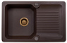 Мойка Kuppersberg ANCONA 1B 1D CHOCOLATE (гранит, 78 см) фото 1 Мойка Kuppersberg ANCONA 1B 1D CHOCOLATE (гранит, 78 см) preview 1