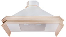 Кухонная вытяжка Kuppersberg FEODORA 90 CB (окрашенная сталь + массив дерева)