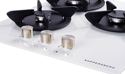 Варочная панель Kuppersberg FQ4TG W (45 см, белый) preview 3