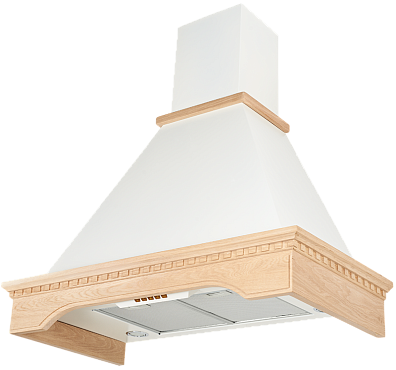 Кухонная вытяжка Kuppersberg MERION 90 CO (окрашенная сталь + массив дерева) preview 2
