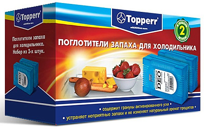 Поглотитель запаха 2 шт,TOPPERR 3105 (для холодильников) preview 1