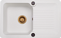 Мойка Kuppersberg ANCONA 1B 1D WHITE (гранит, 78 см) Мойка Kuppersberg ANCONA 1B 1D WHITE (гранит, 78 см)