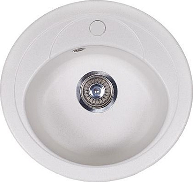 Мойка Kuppersberg CAPRI 1B WHITE (гранит, 50 см) фото 1 Мойка Kuppersberg CAPRI 1B WHITE (гранит, 50 см) preview 1