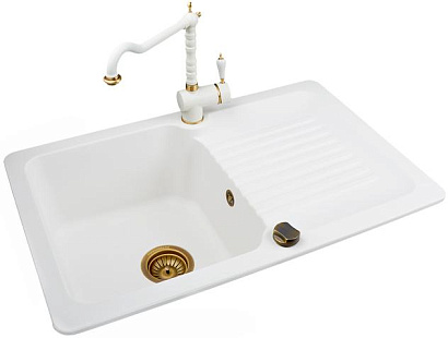 Смеситель Kuppersberg LONDRA KG2471 WHITE / BRONZE preview 2