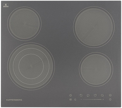 Варочная панель Kuppersberg ECS 603 GR ( 60 см, графит) preview 1