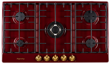 Варочная панель Kuppersberg FV9TGRZ BOR Bronze (86 см, бордовый)