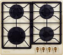 Варочная панель Kuppersberg FQ 663 C Gold (60 см, бежевый)