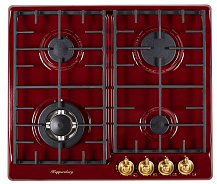 Варочная панель Kuppersberg FV6TGRZ BOR Bronze (58 см, бордовый)