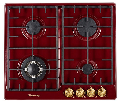 Варочная панель Kuppersberg FV6TGRZ BOR Bronze (58 см, бордовый) preview 1