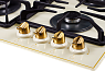 Варочная панель Kuppersberg FQ 663 C Gold (60 см, бежевый) preview 3