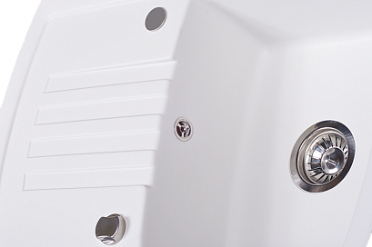 Мойка Kuppersberg ALBA 1B 1D WHITE ALABASTER (гранит, 78 см) preview 1