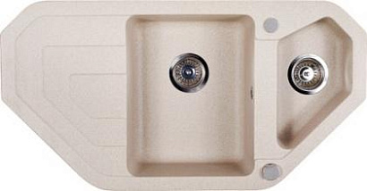 Мойка Kuppersberg LAVANDA 1.5B 1D ECRU (гранит, 97 см) preview 1