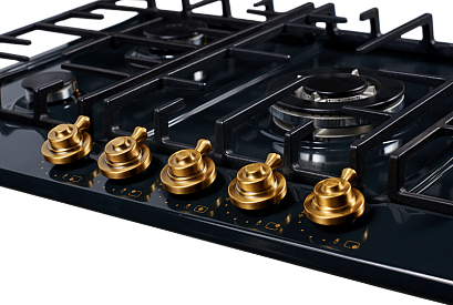 Варочная панель Kuppersberg FV9TGRZ ANT Bronze (90 см, черный) preview 3