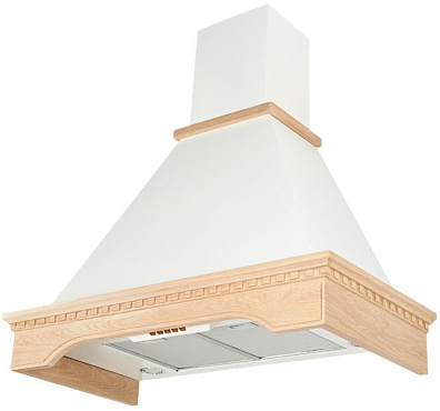 Кухонная вытяжка Kuppersberg MERION 90 CB (окрашенная сталь + массив дерева) preview 2