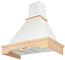 Кухонная вытяжка Kuppersberg MERION 90 CB (окрашенная сталь + массив дерева) preview 2
