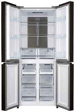 Холодильник Kuppersberg NSFF 195752 C (182 см, бежевое стекло) preview 3