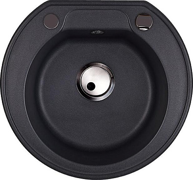 Мойка Kuppersberg BALI 1B BLACK METALLIC (гранит, 52.5 см) preview 1