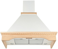 Кухонная вытяжка Kuppersberg MERION 90 CB (окрашенная сталь + массив дерева)