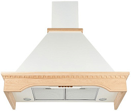 Кухонная вытяжка Kuppersberg MERION 90 CB (окрашенная сталь + массив дерева)