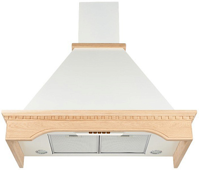 Кухонная вытяжка Kuppersberg MERION 90 CB (окрашенная сталь + массив дерева) preview 1