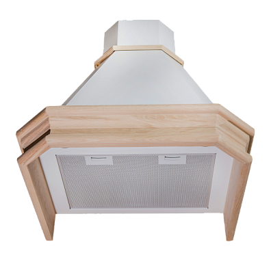 Кухонная вытяжка Kuppersberg FEODORA 60 CO (окрашенная сталь + массив дерева) preview 2