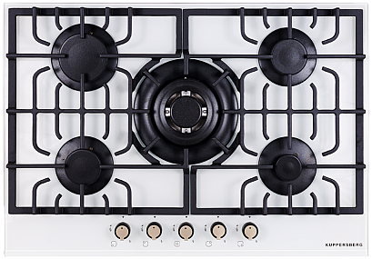 Варочная панель Kuppersberg TG 79 W (75 см, белый) preview 1