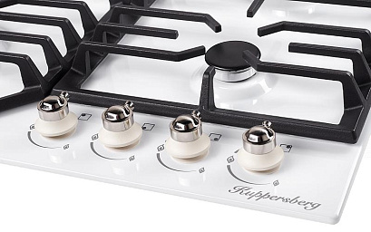 Варочная панель Kuppersberg FS 601 W Silver (61 см, белый) preview 2