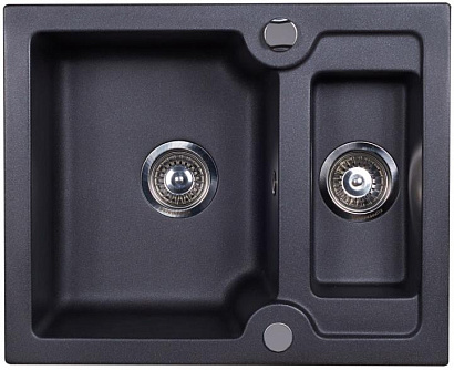 Мойка Kuppersberg MODENA 1.5B BLACK METALLIC (гранит, 61.5 см) preview 1