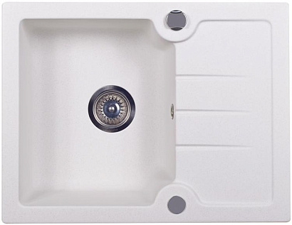 Мойка Kuppersberg MODENA 1B 1D WHITE ALABASTER (гранит, 65 см) preview 1