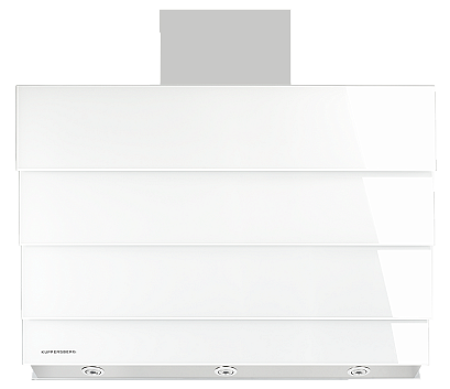 Кухонная вытяжка Kuppersberg RAMZ 90 W (нержавеющая сталь + стекло) preview 1